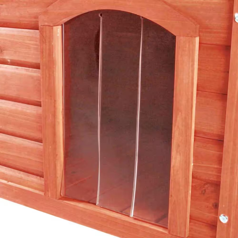 Natura Vinyl Door Flaps for Large Classic Dog House