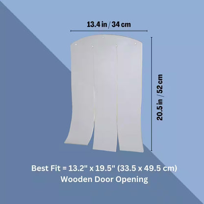 Natura Vinyl Door Flaps for Large Classic Dog House