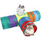 Rainbow Interactive Cat Toys,Foldable T-Movement 3-Ways Tunnels for Indoor Cats