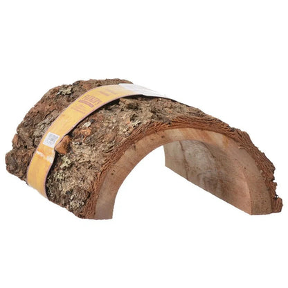 Critter Cavern Half-Log for Reptiles and Small Animals