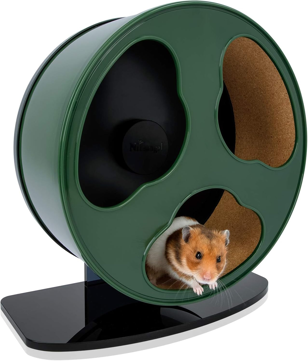 Quiet Hamster Exercise Wheel - Clouds Series Hamster Running Wheels for Dwarf Syrian Hamsters Gerbils Mice or Other Small Sized Pets